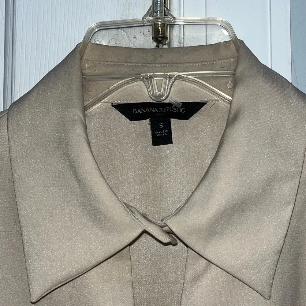 Banana Republic Women's Essential Collared Blouse Size Small - Picture 7 of 10